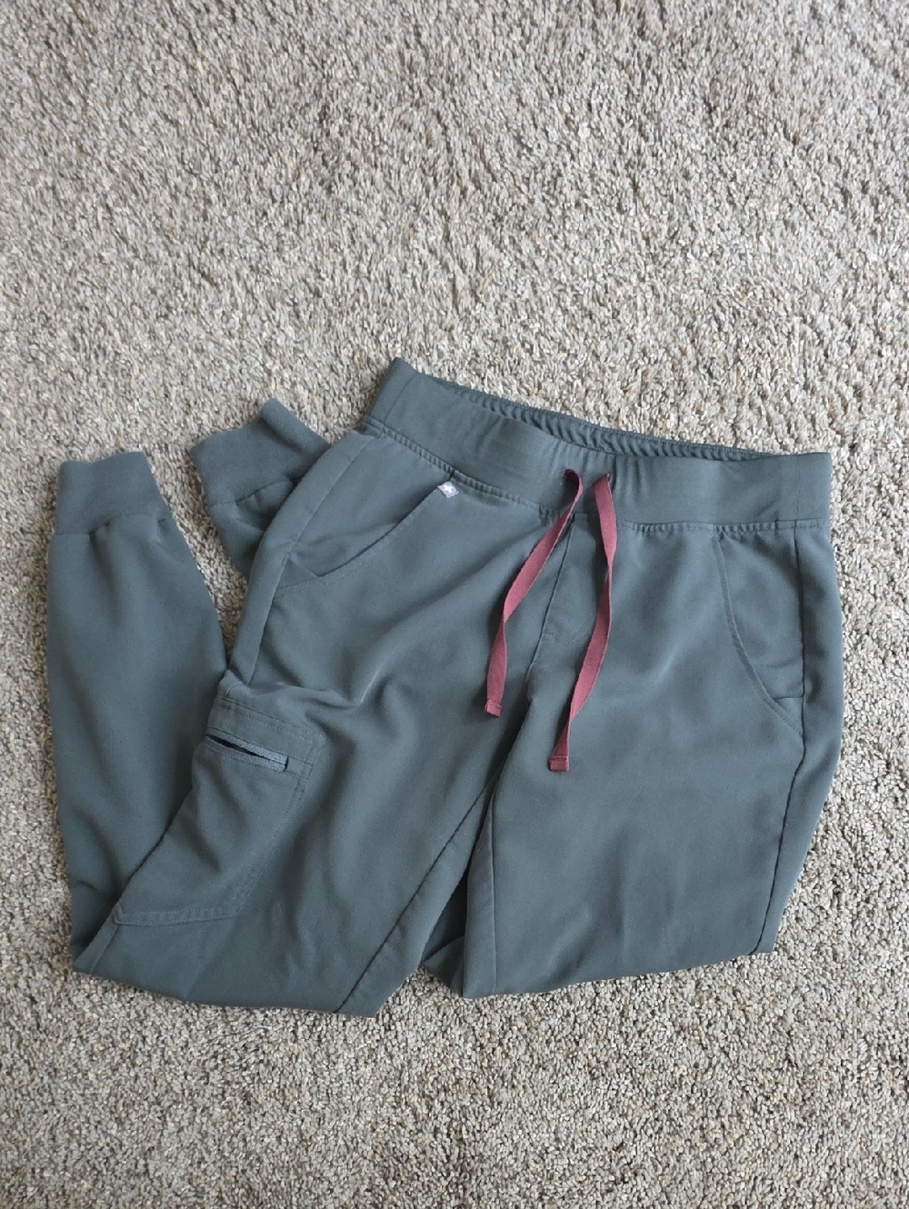 Figs Scrubs | Zamora Jogger | XS | Bonsai Green